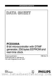 PCD3350A datasheet pdf Philips