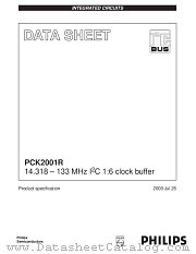 PCK2001RDB datasheet pdf Philips