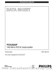 PCK2002P datasheet pdf Philips