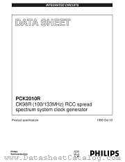 PCK2010RDL datasheet pdf Philips
