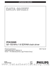 PCK2509S datasheet pdf Philips