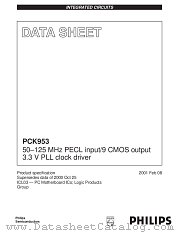 PCK953 datasheet pdf Philips