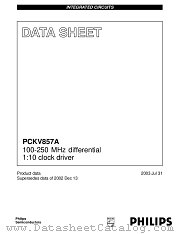 PCKV857A datasheet pdf Philips