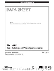 PDI1394L21BE datasheet pdf Philips