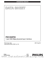 PDI1394P25 datasheet pdf Philips