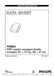 PEMB2 datasheet pdf Philips