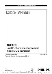 PHP212L datasheet pdf Philips
