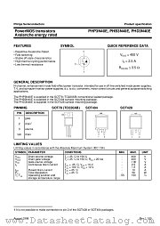 PHD3N40E datasheet pdf Philips