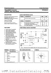 PIP3208-A datasheet pdf Philips