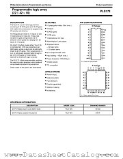 PLS173 datasheet pdf Philips