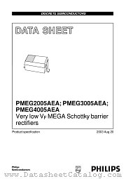PMEG4005AEA datasheet pdf Philips