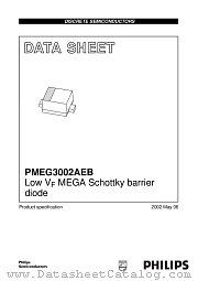 PMEG3002AEB datasheet pdf Philips
