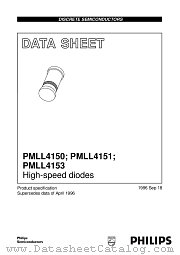 PMLL4150 datasheet pdf Philips
