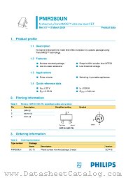 PMR280UN datasheet pdf Philips