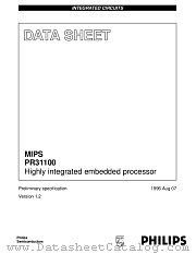 PR31100 datasheet pdf Philips