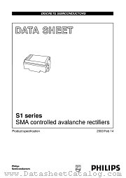 S1 datasheet pdf Philips