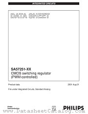 SA57251-XX datasheet pdf Philips