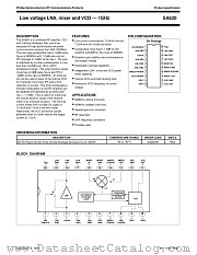 SA620 datasheet pdf Philips