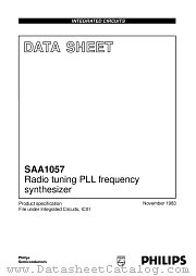 SAA1057 datasheet pdf Philips