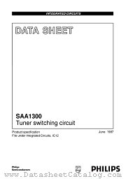 SAA1300 datasheet pdf Philips