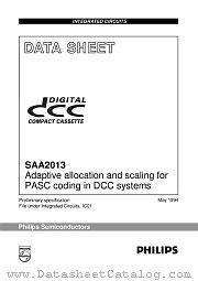 SAA2013H datasheet pdf Philips