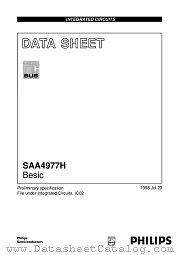 SAA4977H datasheet pdf Philips