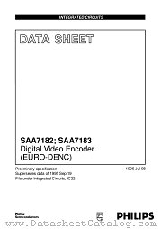 SAA7182WP datasheet pdf Philips