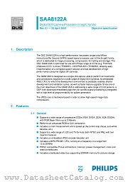 SAA8122AEL datasheet pdf Philips