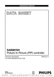 SAB9076H datasheet pdf Philips