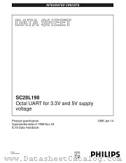 SC28L198 datasheet pdf Philips