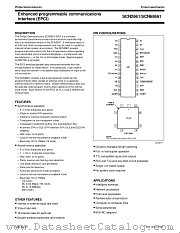 SCN2661BC1F28 datasheet pdf Philips