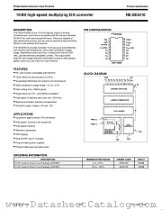 SE5410 datasheet pdf Philips