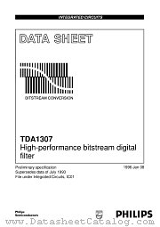 TDA1307 datasheet pdf Philips