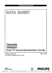 TDA2555 datasheet pdf Philips