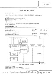 TDA3047T datasheet pdf Philips