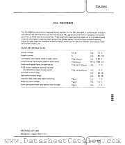 TDA3560 datasheet pdf Philips