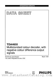 TDA4650 datasheet pdf Philips