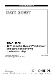 TDA5147CH datasheet pdf Philips
