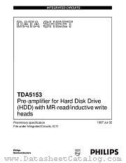 TDA5153X datasheet pdf Philips
