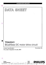 TDA5241 datasheet pdf Philips