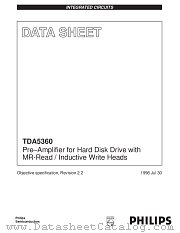 TDA5360 datasheet pdf Philips