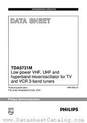 TDA5731M datasheet pdf Philips