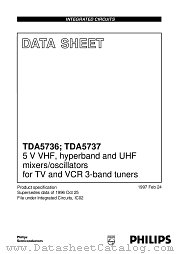 TDA5736T/C1/M1 datasheet pdf Philips