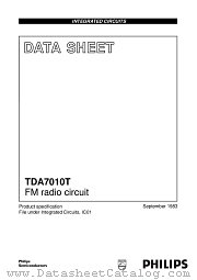 TDA7010T datasheet pdf Philips