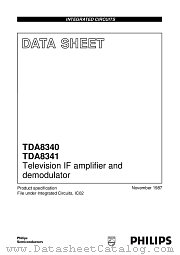 TDA8340 datasheet pdf Philips
