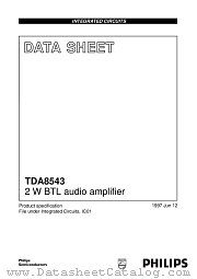 TDA8543T datasheet pdf Philips