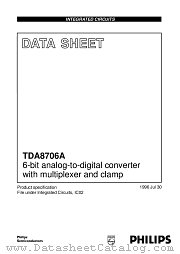 TDA8706A datasheet pdf Philips
