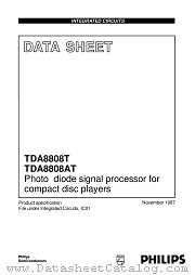 TDA8808AT datasheet pdf Philips