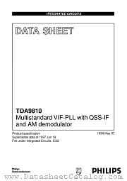 TDA9810T datasheet pdf Philips