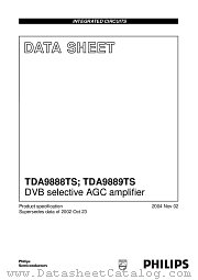 TDA9889TS datasheet pdf Philips